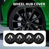 4pcs 56mm Car Wheel Center Hub Cap Badge Logo Emblem Decal Wheel Sticker for Renault Sport Duster Megane 2 3 Auto Accessories