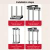 Multifunctional Undermount Sink Supports Washbasin Countertop Support Legs  Cabinet Support