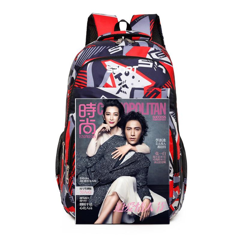 Travel Oxford Backpack Big Capacity Breathable Compartment Laptop