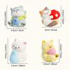 Cute Cat Whisker Collector 3D Cartoon Cat Sculpture Pet Beard Holder Resin Cat Whisker Vase Mini Pet Vibrissae Decor Figurine