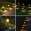 Solar Pathway Lights LED Outdoor Landscape Path Lamp IP65 Waterproof Solar Garden Lights For Yard Garden Walkway Patio Driveway