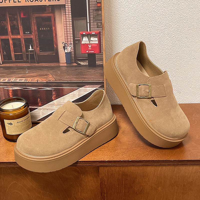 

Fashion Loafer Women s Shoes 2024 New Trend Thick Sole Color Matching All Casual Board Shoes for Women Flat Designer Shoes 35 хаки