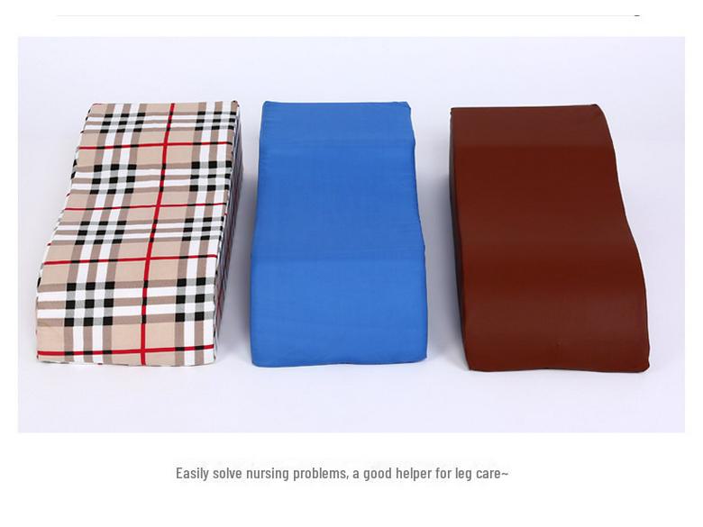 Zvedací podložka dolních končetin ve tvaru S: Houbička proti proleženinám, opora chodidel a nohou