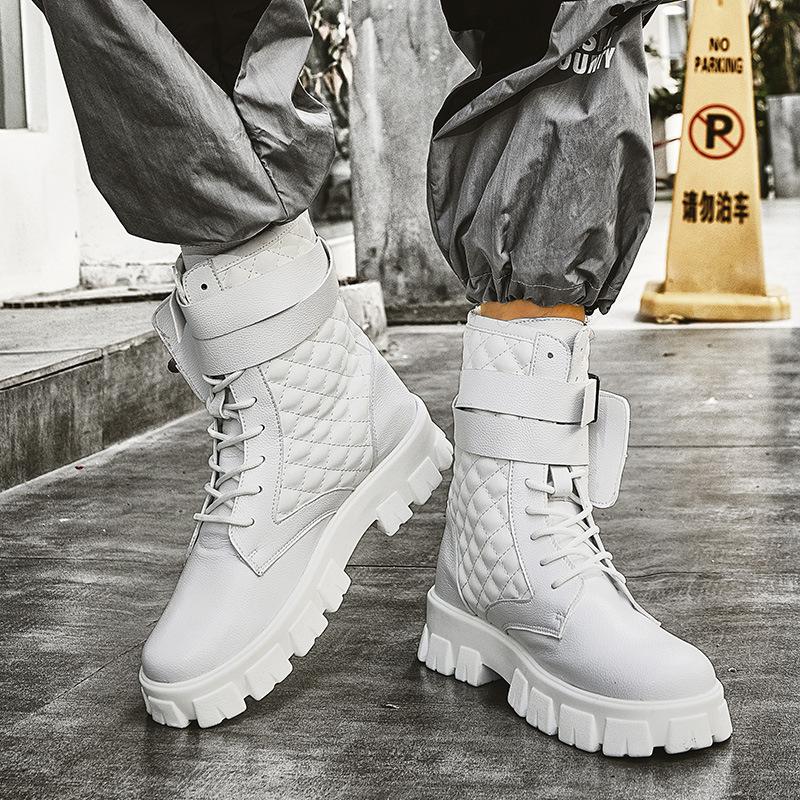 sneaker boots white