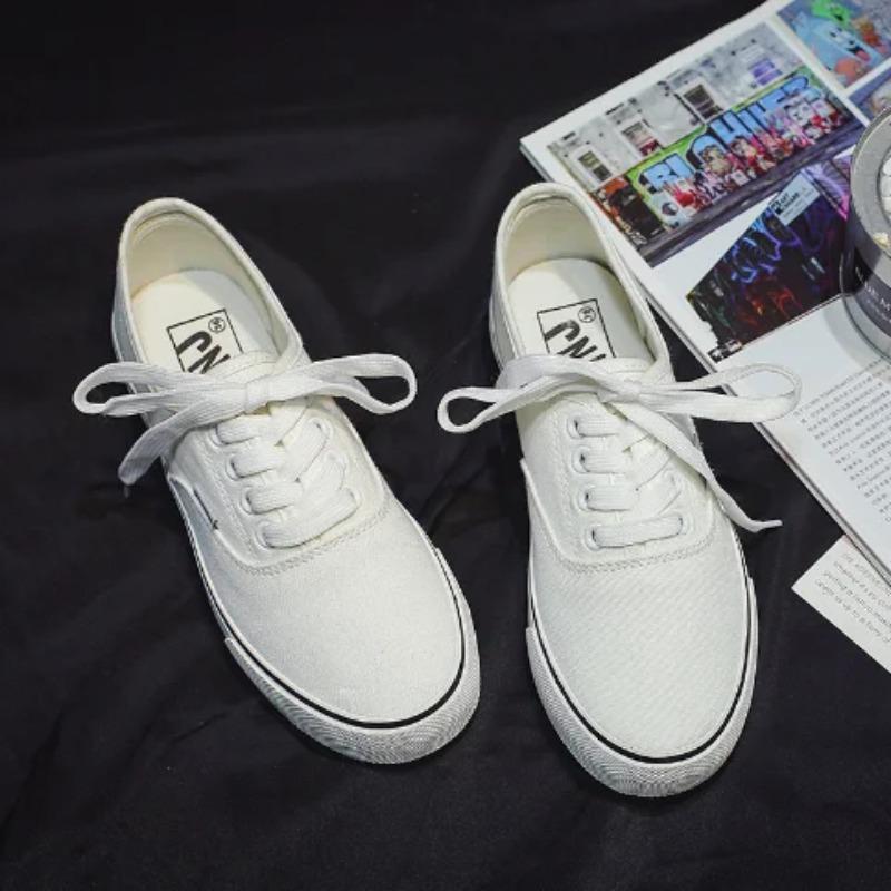 Autumn Spring Casual Low-Top Canvas Shoes Female Vulcanized Rubber Shoes Student Board Shoes Fashion Shoes Sneakers C1320