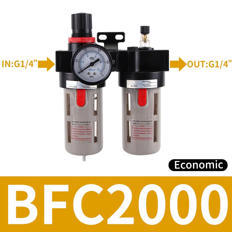 AFC2000 BFC2000 BFC3000 BFC4000 Pneumatikfilterregler Luftöler Kombinationsölabscheider Wasserabscheider