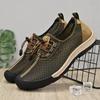 2024 New Summer Men's Sports Shoes Sandals with Non Slip Mesh Beach Walking and Hiking Outdoor Breathable Non Slip Casual Shoes