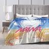 Nana Anime Blankets Soft Warm Flannel Throw Blanket Bedding for Bed Living room Picnic Travel Home Couch