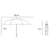 Kolip Folding Automatic Umbrella, Lightweight Strong Protection Mini Umbrella With 8 Resin-reinforced Fiberglass