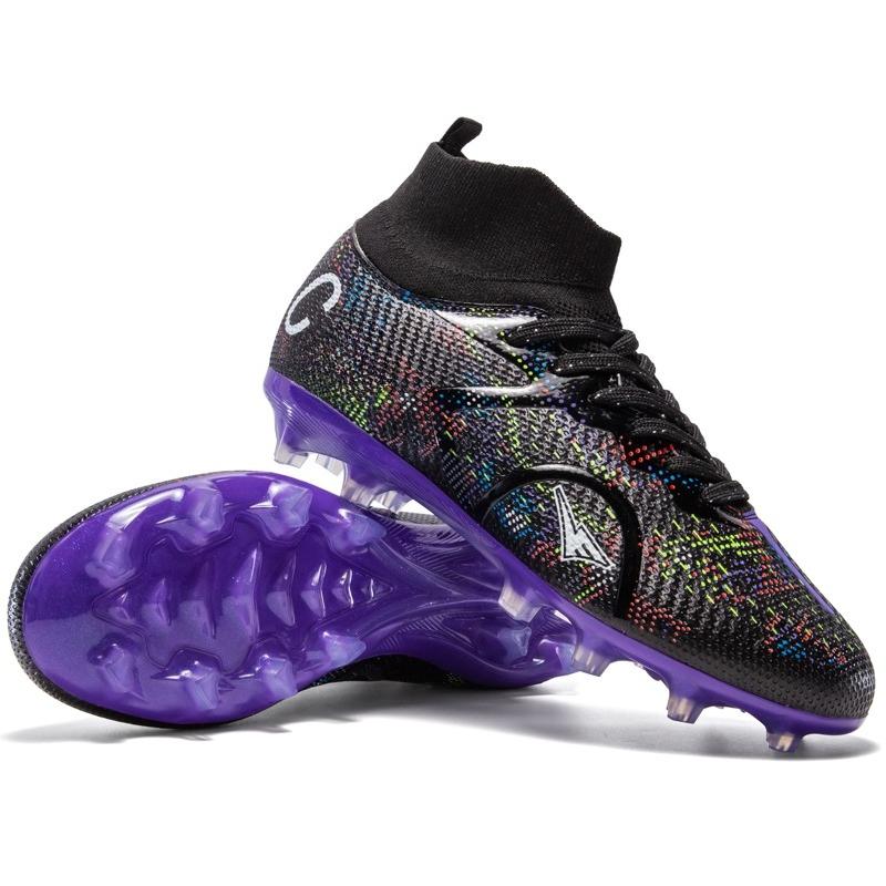 34-46 Kids Football Boots  Large Size Football Shoes AG Artificial Lawn Training Soccer Shoes for Men Boys Soccer Shoes