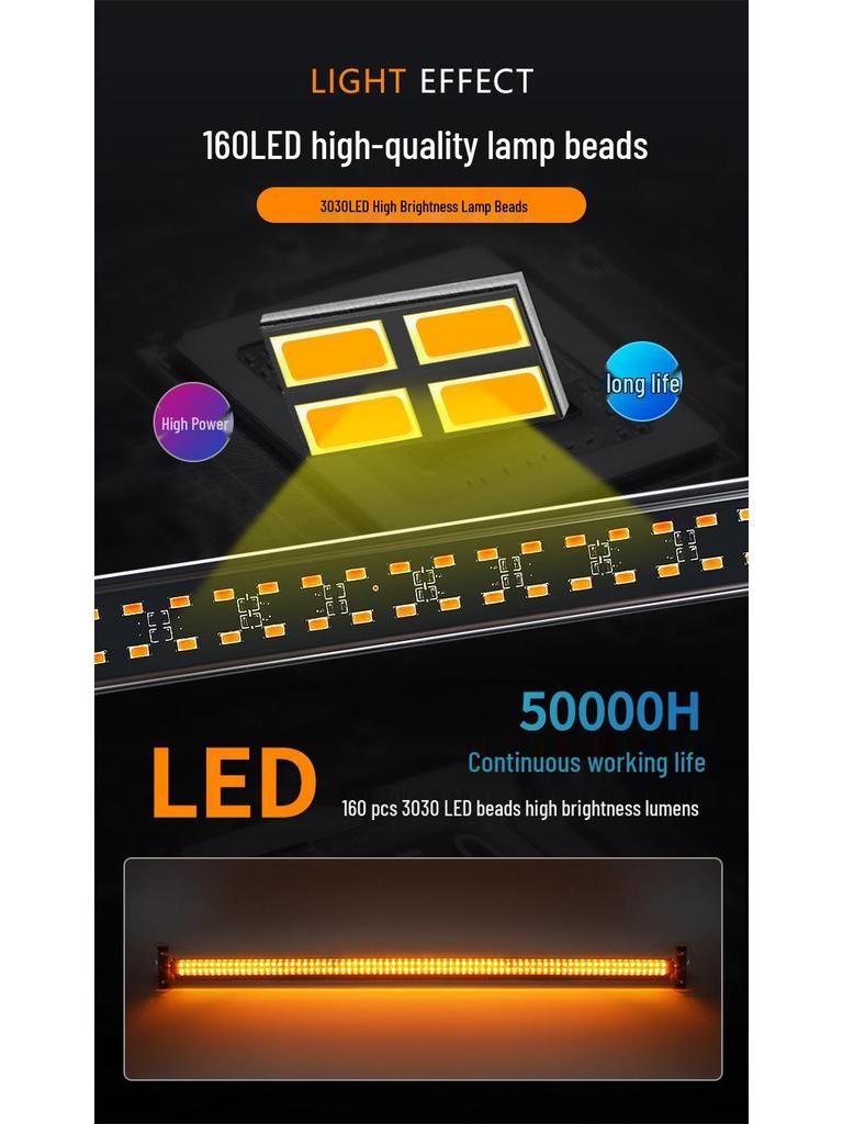 Car LED Strobe Light: Roof, Grille & Multifunction Bar Warning Light