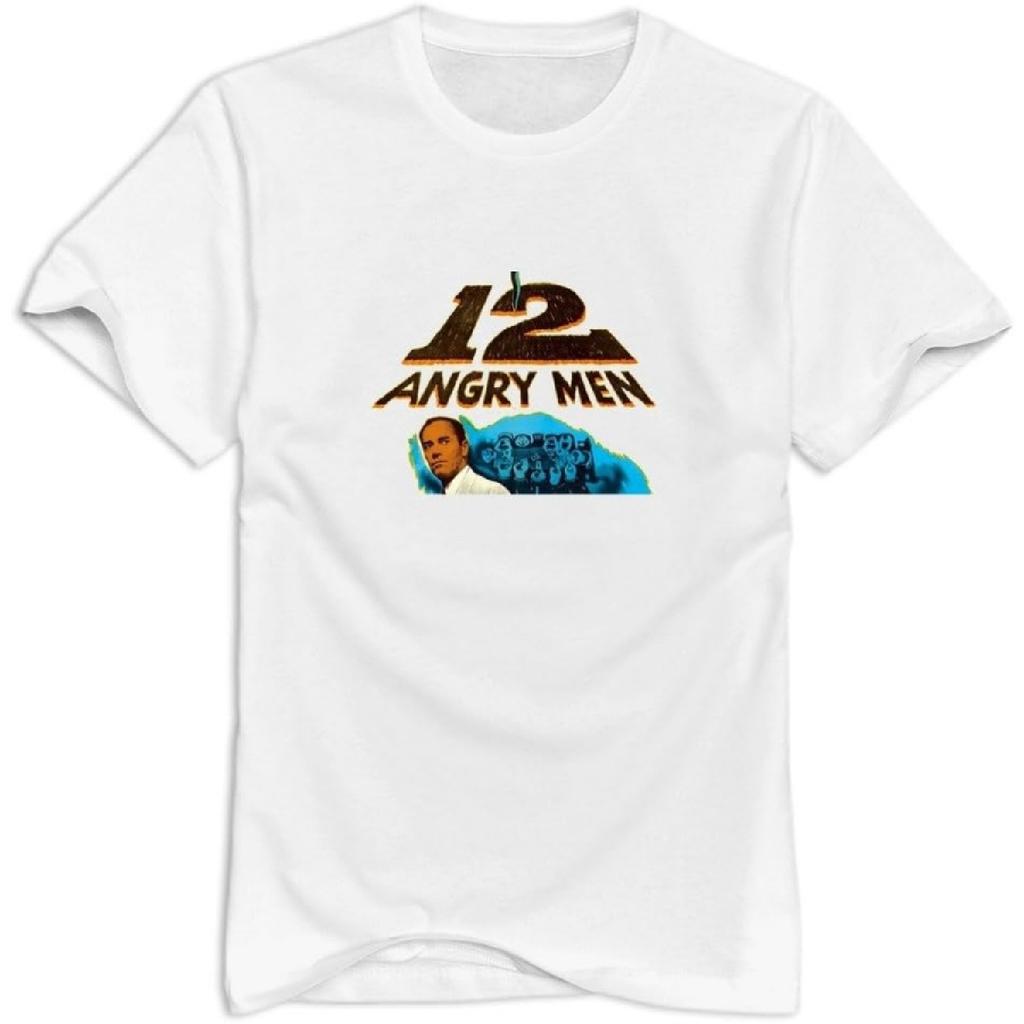 TWSY Men's 12 Angry Men T-Shirt, 100% Organic Cotton