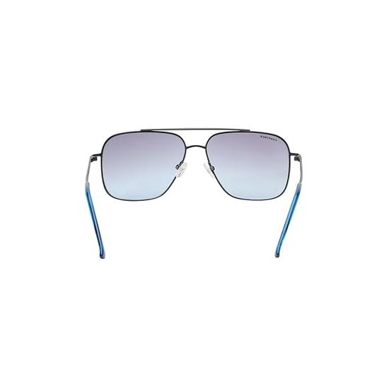 Fastrack Blue Navigator Metal 100% UV Protected Sunglasses for Men and Women(M253BU2V)
