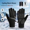 Windproof Fleece-Lined Touchscreen Winter Sports Gloves for Men & Women