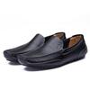 British Style Men's Plus Size Leather Driving Moccasins for Spring & Autumn