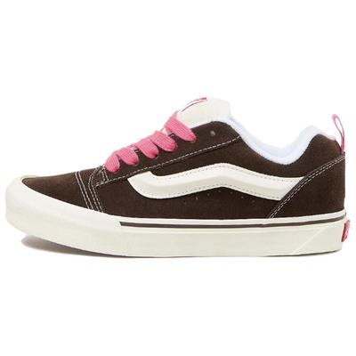 Knu Skool Retro Color - Brown Unisex Sneakers True-White VN0009QCBF2