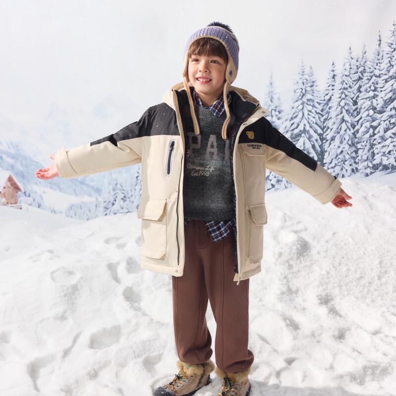 PawinPaw Unisex Cartoon Bear Down Jacket