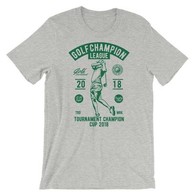 Golf Champion League T-Shirt. 100% Cotton Premium Tee NEW