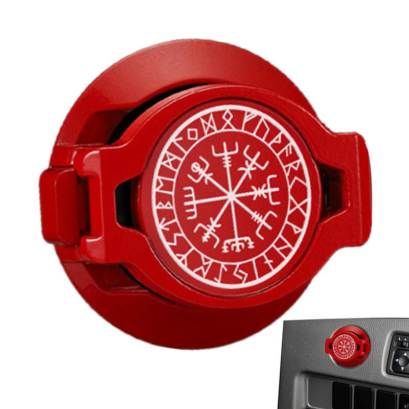 Auto-Motor-Start-Stopp-Knopf-Ringabdeckung, Schutzabdeckungen für den automatischen Start-Stopp-Knopf, Abdeckung für den automatischen Zündschalter für den Fahrzeuginnenraum