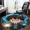 1ks Harry Potter Kancelářský kulatý koberec, Pod kancelářské židle Ložnice Obývací pokoj Domácí dekorace  a1022246