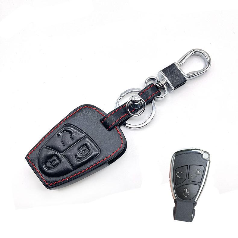Genuine Leather Key Case for 04-09 Mercedes-Benz B200/S350/E280