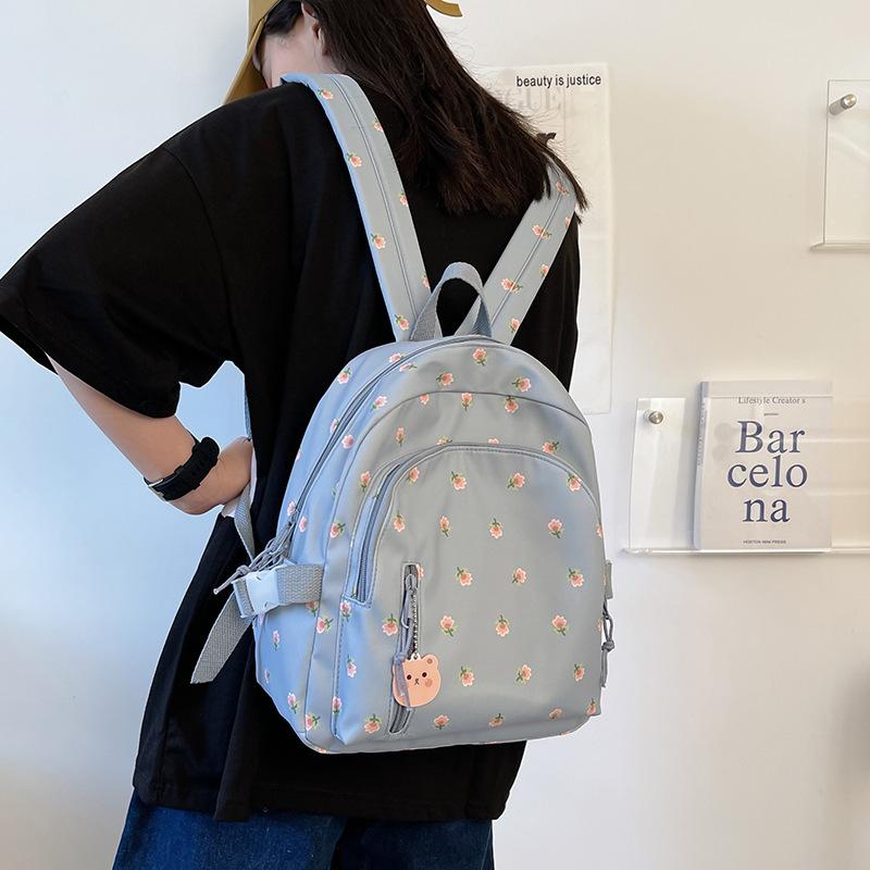 Schultasche Mini-Rucksack Ins Nische Japanische und Koreanische Version für Grundschüler Schultasche bedruckter kleiner Rucksack 1011 neue Reisetasche