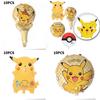 Pikachu Aluminiumfolienballon 18 Zoll Rund Cartoon-Tier Partydeko Für Geburtstagsfeiern