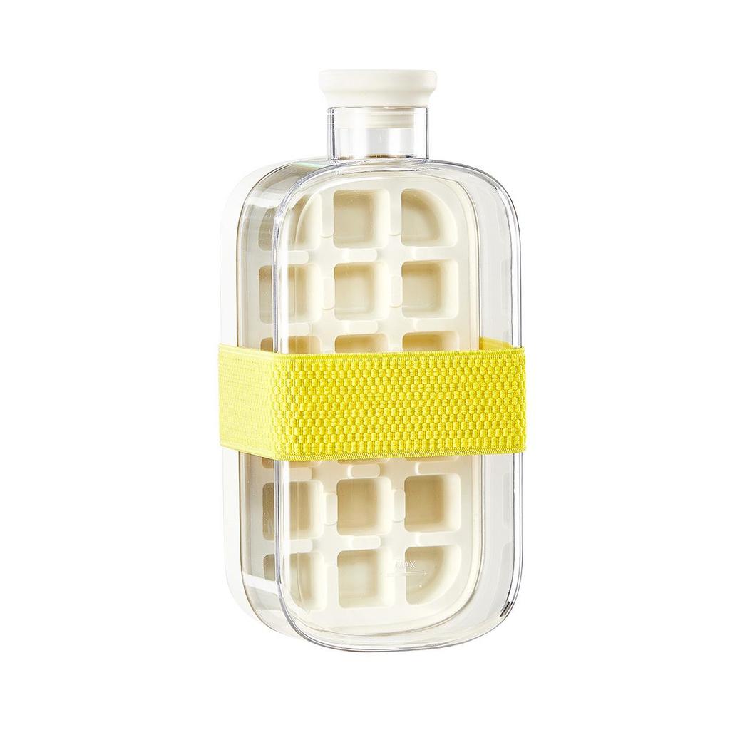 Trendy Ice Cube Tray: Zero-Contact Removal, Outdoor Straw Cup & Fitness Curling Pot