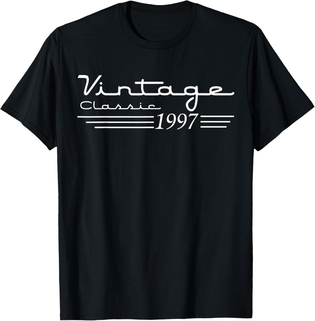Classic 1997 Varsity Vintage College Style 27th Birthday TShirt Unisex Summer Streetwear Tops Short Sleeve Tee Graphic T Shirts