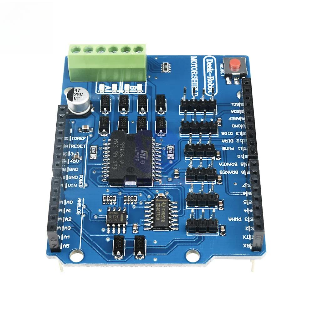 diymore L298P L298  DC Motor Driver Board for Arduino  R3  H-Bridge 2 Way Relay 5V 12V