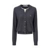 Navigare Women's Faux Two-Piece Knit Cardigan