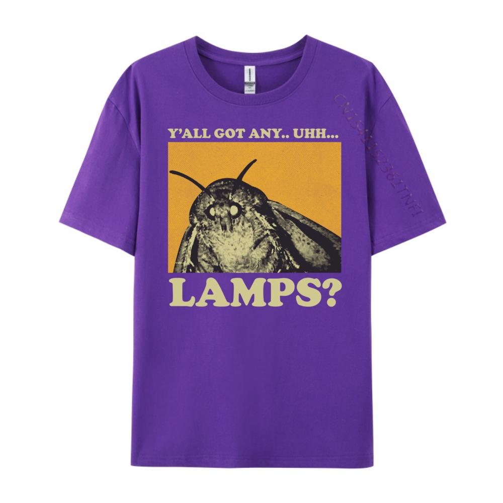 Y All Got Any Lamps Moth Meme Lamp Shirt Free Shippping Items Lowest Prices Women Brand Clothing T-shirt