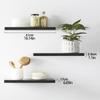 Invisible Brackets Floating Shelves Durable Display Stands Plant Rack  Sundries Storage