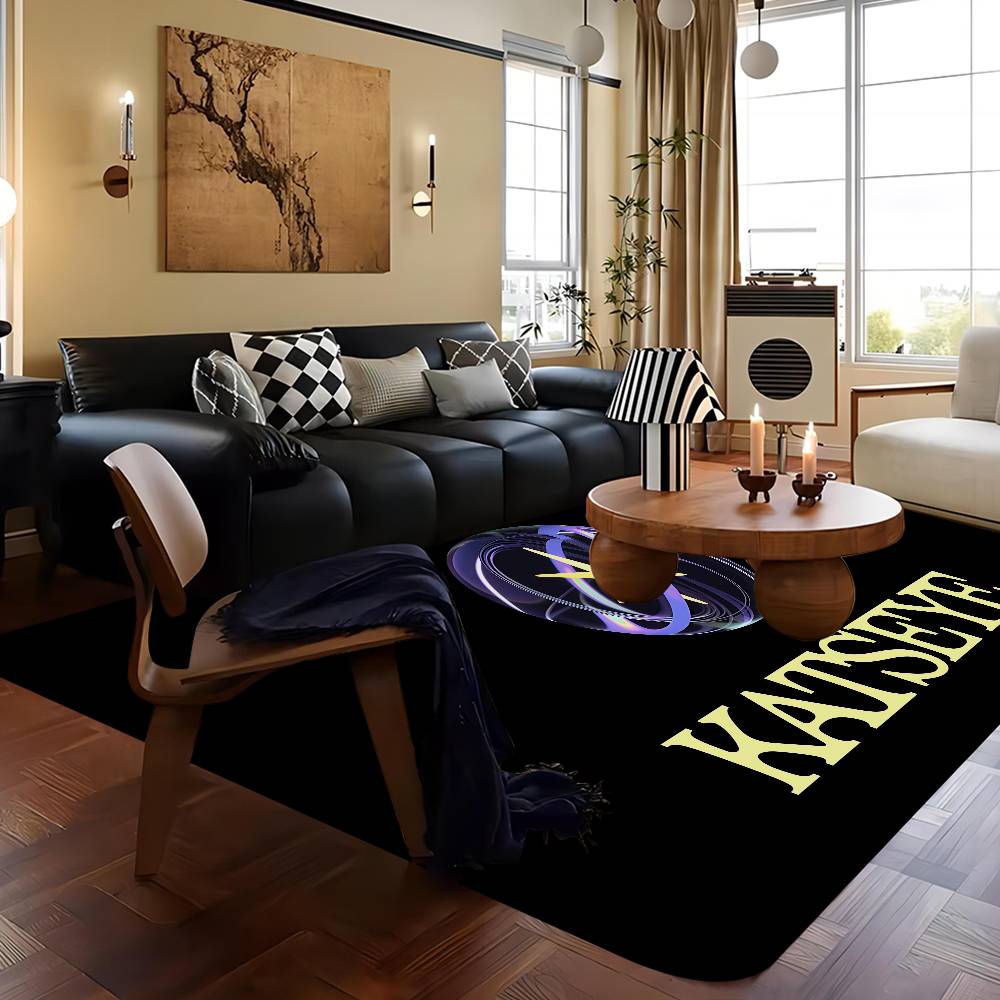 Kpop Band K-KatseyeS Room Mats Retro Multiple Choice Living Room Kitchen Rug Non-Slip Welcome Rug