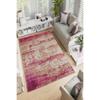 Decorative Non-Slip Base Vintage Patterned Living Room Carpet Special Design, Thin, Washable Carpet