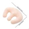 Beauty Salon Chest Pillow Removable Cover Soft Massage Breast Bolster Cushion Pad for
