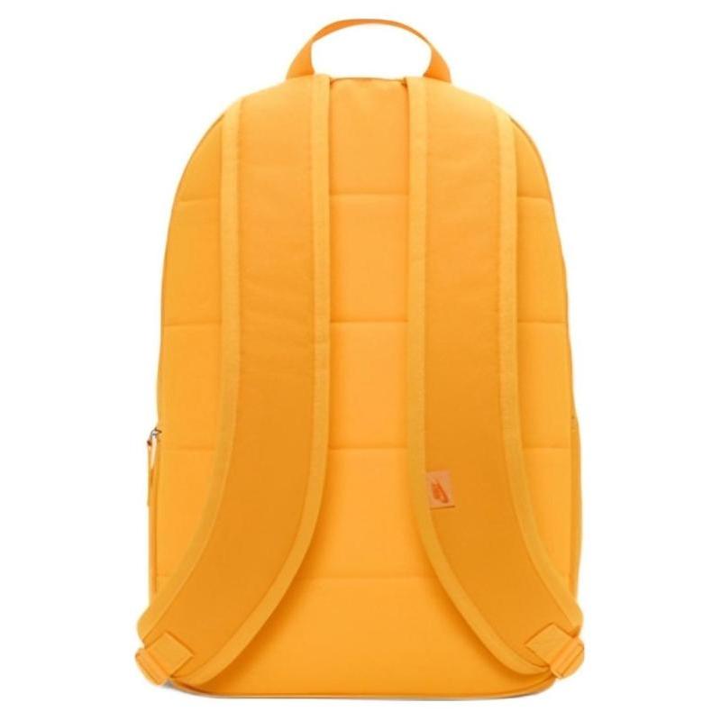 Nike Heritage Fabric Backpack Regular Unisex Hermes Orange Lightweight Casual DC4244-845