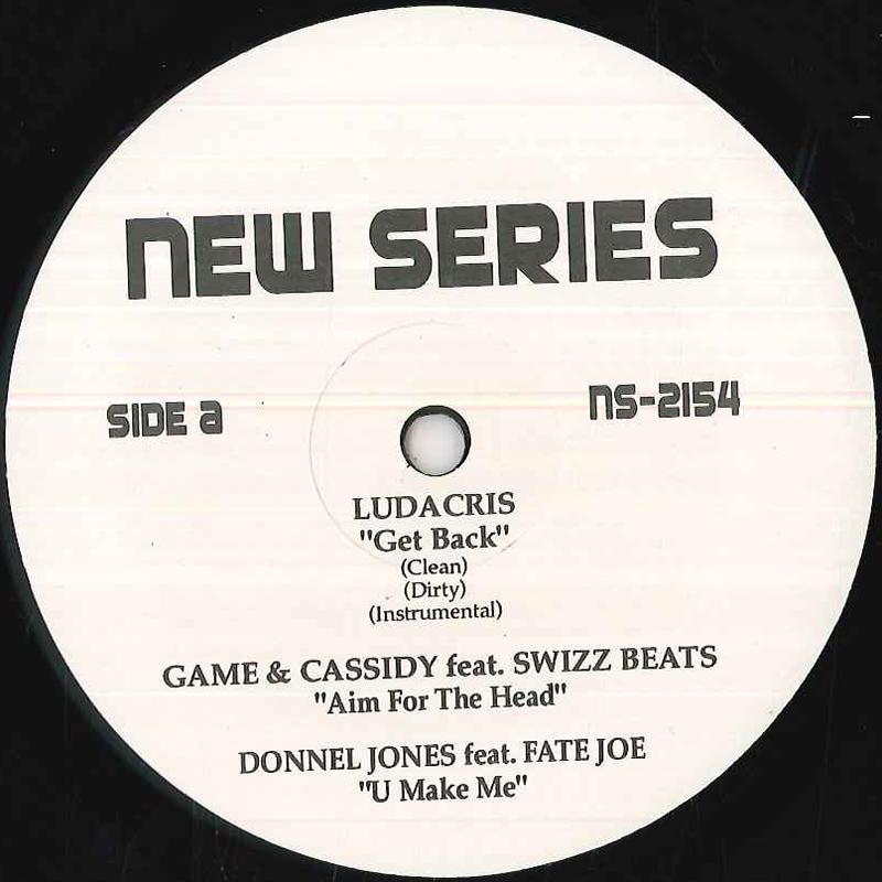

12inch Record LUDACRIS - Get Back NS2154 NEW SERIES Rap & Hip-Hop/R&B Used