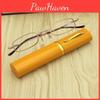 Slim Metal Frame Reading Glasses With Aluminum Alloy Storage Box Gift Fashion