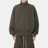 Fear of God Essentials Bonded Nylon Bomber Jacket Brown Men Outerwear 202HO246445F