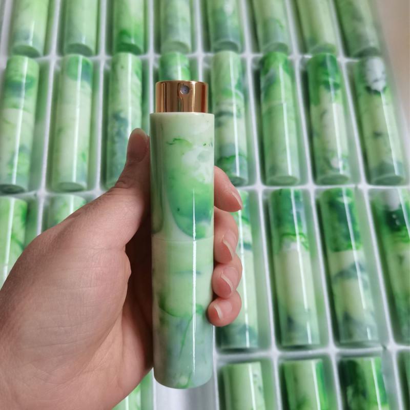 

10 мл мармурова пляшка парфумів чорнило візерунок спрей багаторазового розливу портативний міні-розпилювач рідина контейнер для косметики