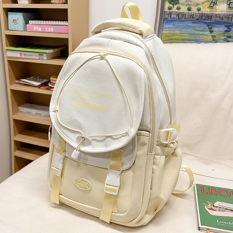Children's school bag Elementary school girl Junior high school student High school cute girl tutoring bag Backpack fashion backpack