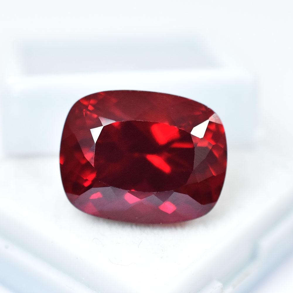 Red Ruby 22.00 Ct Excellent Cushion Shape NATURAL Loose Gemstone