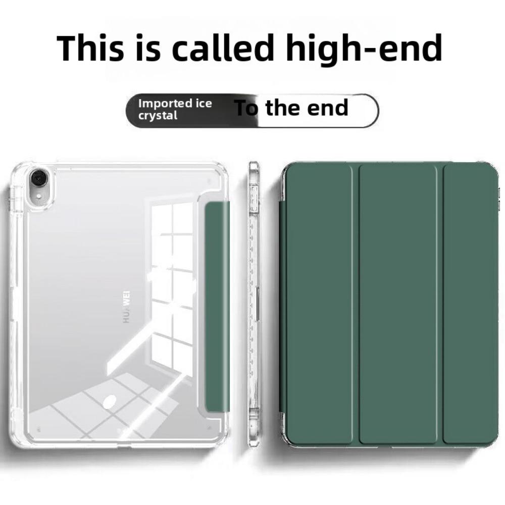 2025 for iPad Case Transparent Acrylic Cover with Pencil Holder for iPad 11 Pro 11 Air 11 Protective Shell