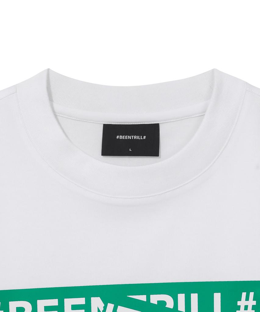 BEENTRILL Signature Taping T-Shirt (Green)