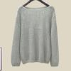 Women's Loose Fit Hollow-Out Knit Sweater