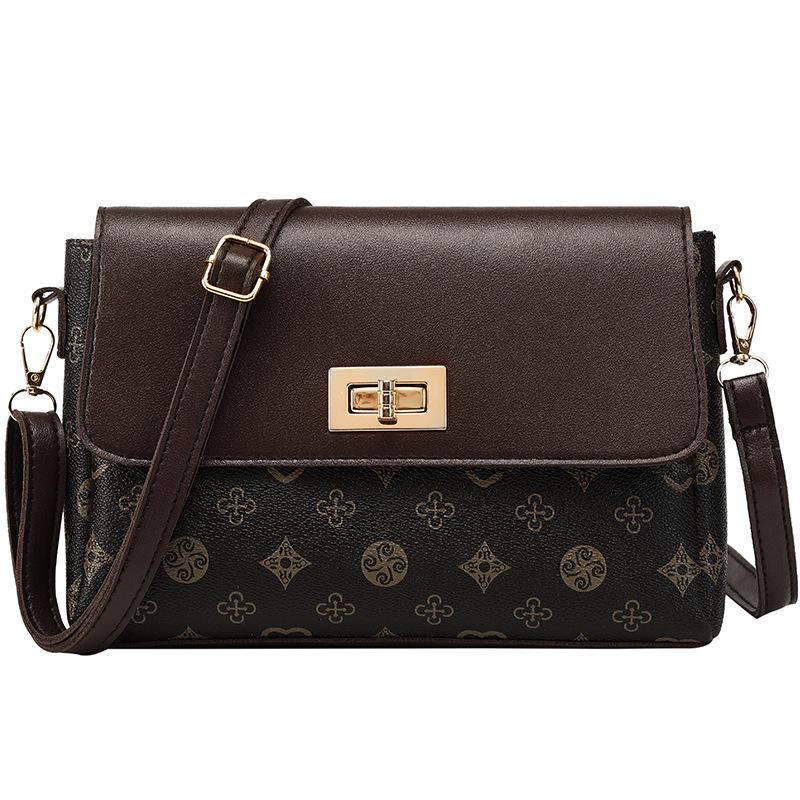 New Shoulder Small Square Bag Autumn Korean Version Women's Bag High-end Small Square Bag Niche Bag Women's Messenger Bag