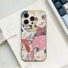 Anime Bocchi The Rock For IPhone 17 16 15 11 12 13 14 Pro Max Plus Pro Corrugated Translucent Back Phone Cover