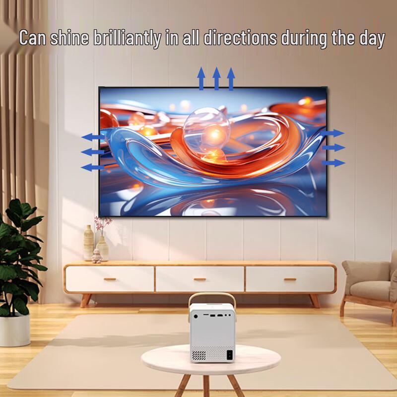 Fresnel Anti-Light Fixed Frame Home Theater Projector Screen