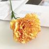 Künstliche Nelkenblume 29 cm Fake Seiden-Nelkenblume mit Einzelstiel für Hochzeit Brautstrauß Jubiläum Geburtstag Haus Esstisch Dekoration